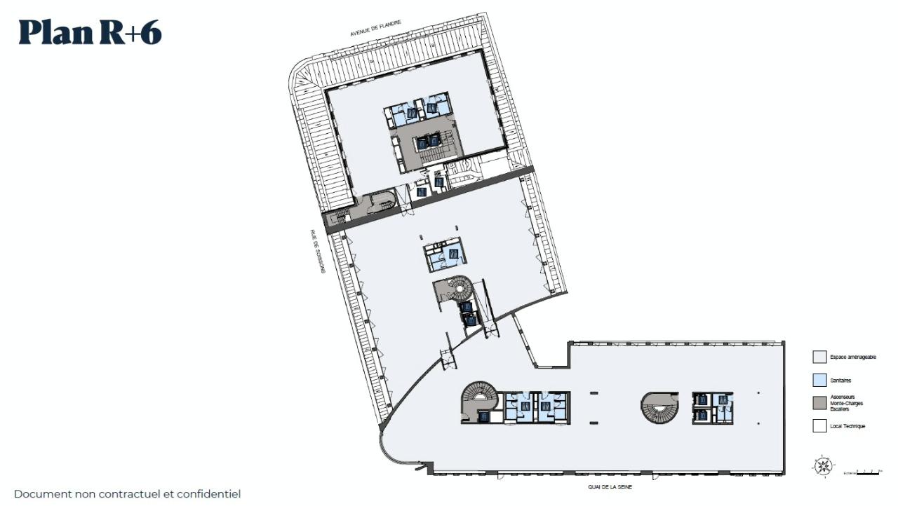 Bureau Paris 15340m² Location bureau Paris OLBUR2100405 21
